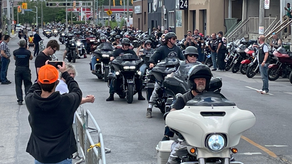 Hells Angels arrive in Toronto for ‘unsanctioned’ event
