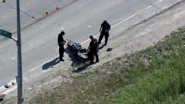 Motorcyclist dies after crash involving a dump truck in Whitchurch-Stouffville