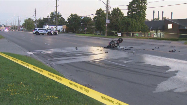 Motorcyclist killed after collision involving transport truck in Brampton