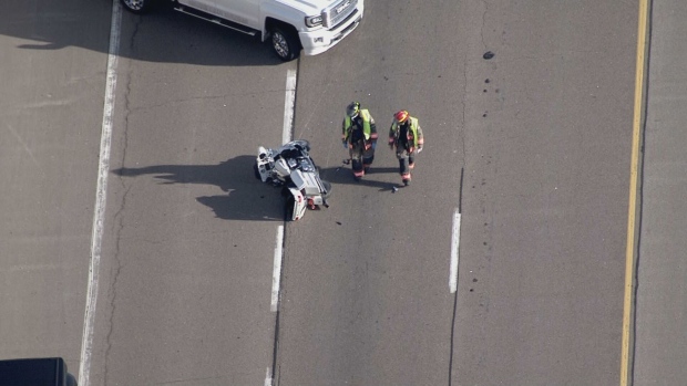 29-year-old motorcyclist fighting for life after crash on Highway 427