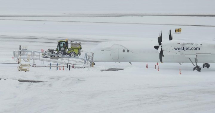WestJet cancelling flights across Canada amid storm: ‘Unlike anything we’ve experienced’