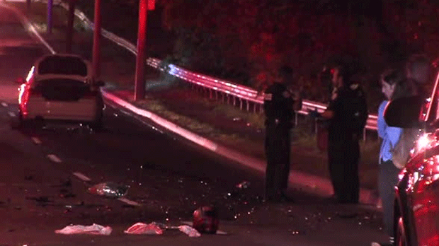 Motorycle rider dead after collision near High Park, woman in life-threatening condition