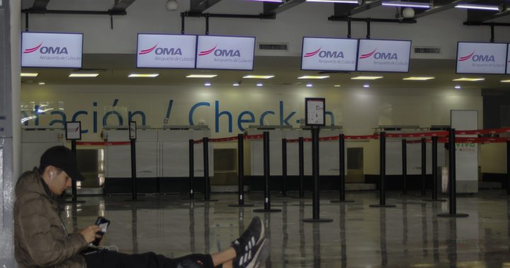 2 Mexican airports reopen amid unrest, but Canadians still advised to take caution – National