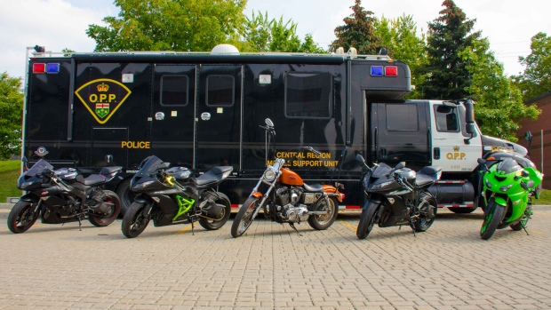 Motorcycles seized, charges laid against group of GTA bikers who performed stunts on highways