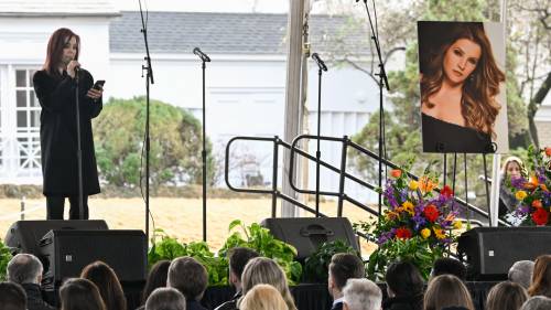 Lisa Marie Presley remembered as ‘superhero’ during memorial service at Graceland