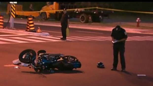 Man, 51, in critical condition after crash between SUV, motorcycle in Mississauga