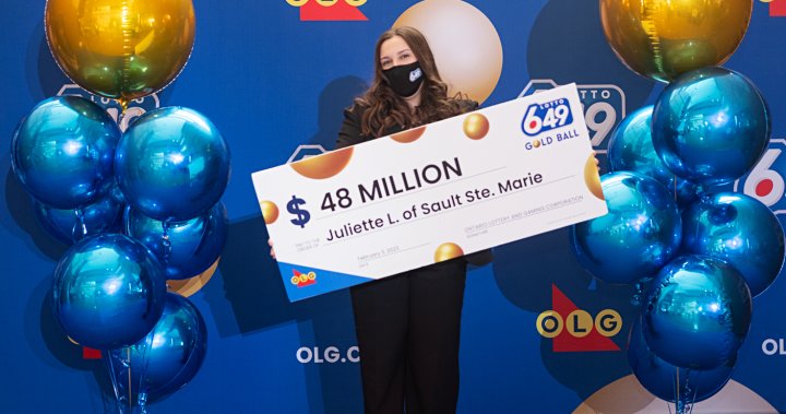 18-year-old Ontario woman becomes youngest $48M jackpot winner – on her 1st lottery ticket: OLG