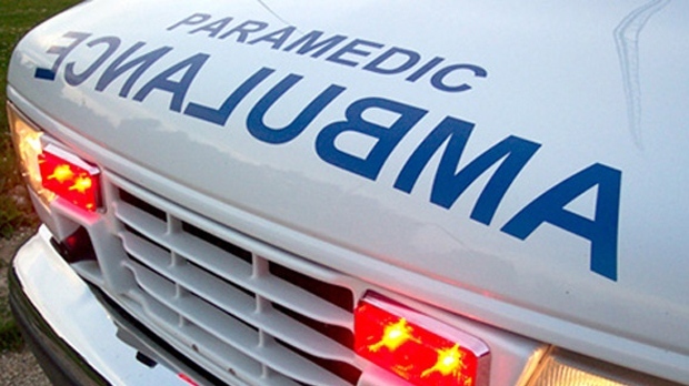 Man suffers serious injuries after motorcycle-vehicle collision