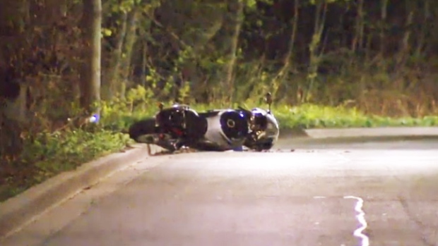 Male driver killed in motorcycle crash