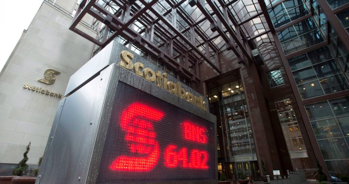 Scotiabank says service is back after ‘brief disruption’ prevented users from logging in
