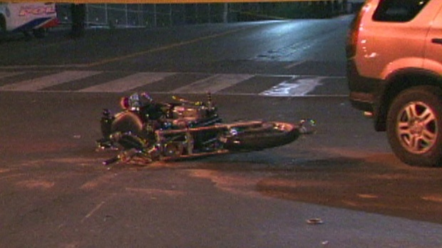 Motorcycle crash leaves man with life-threatening injuries