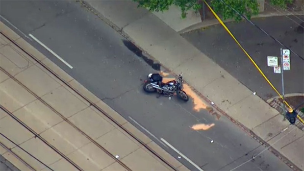 Motorcyclist dead after morning crash in Toronto’s east end
