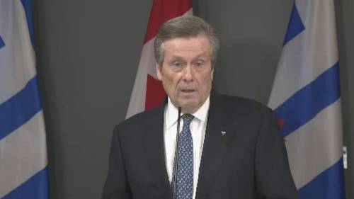 Toronto Mayor John Tory to resign after admitting to relationship with city staffer