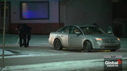 Homicide detectives investigate north Edmonton deaths of 2 people in vehicle