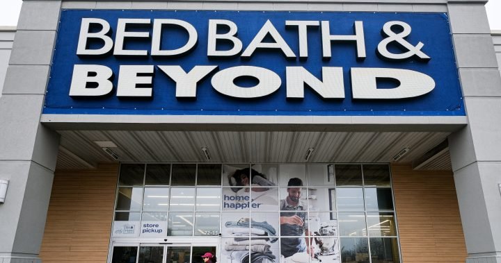 Bed Bath & Beyond to start closing stores as it files for bankruptcy – National