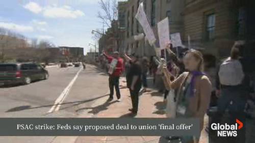 PSAC strike: Feds say ‘final’ offer to union has enhanced wage package