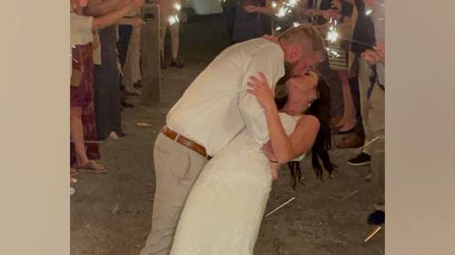 Bride killed, groom injured in South Carolina when drunk driver rams golf court after wedding