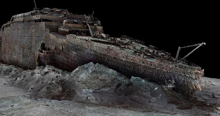 Stunning 3D images of Titanic give unprecedented glimpse of doomed ship