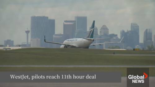 WestJet and its pilots reach last-minute deal to avoid strike