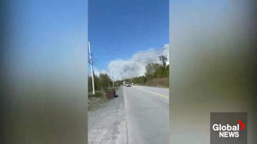 Tantallon, N.S. residents watch as flames, smoke move closer to homes as wildfire spreads