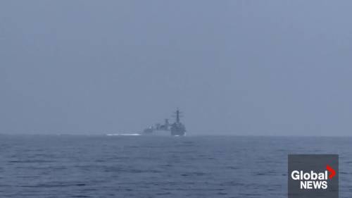 Exclusive video captures Chinese warship nearly hitting U.S. destroyer in Taiwan Strait