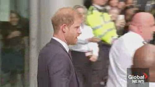 U.K. tabloid trial: Prince Harry testifies in phone-hacking case