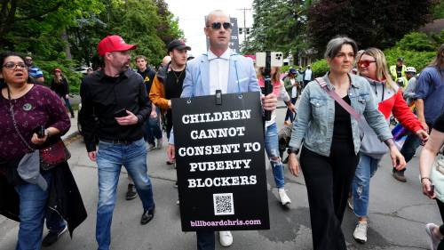 Tensions flare in Ottawa over anti-trans protests