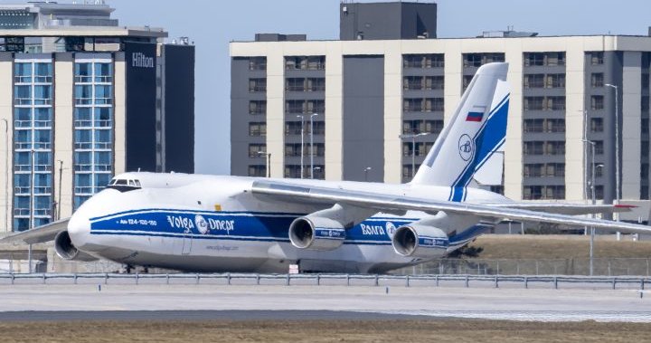 Canadian government orders seizure of Russian cargo plane at Toronto airport