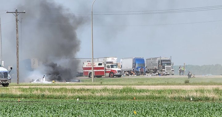 Manitoba crash: 15 dead in ‘tragic’ highway collision near Carberry