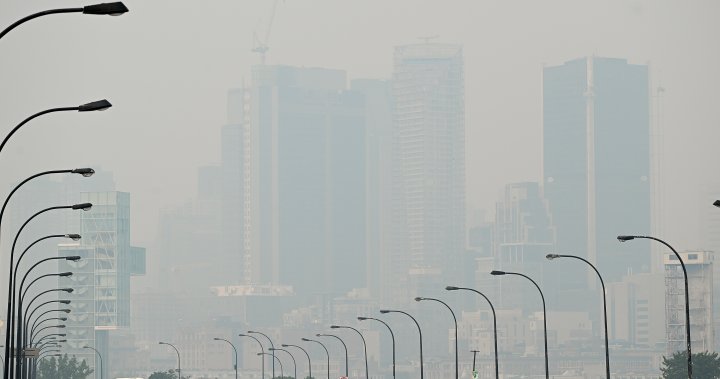 Montreal air quality ranks worst in the world as officials urge people to stay indoors