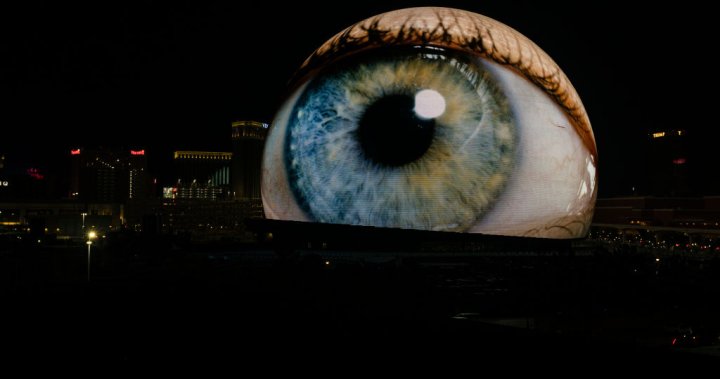 The massive Sphere in Las Vegas puts on mesmerizing sneak peek show – National