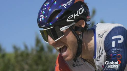 Canadian Michael Woods wins 9th stage at Tour de France