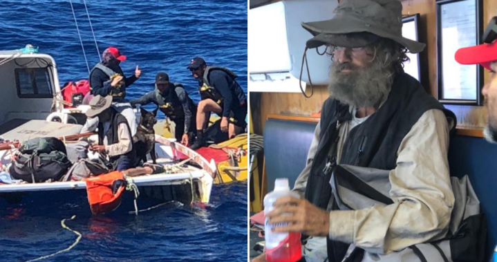 Stranded sailor and dog survive 2 months at sea on rainwater, raw fish – National