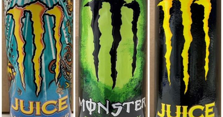 Monster energy drinks are being recalled in Canada – National