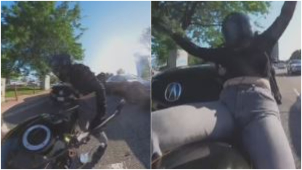 Video of Toronto motorcycle rider’s collision racks up 28 million views