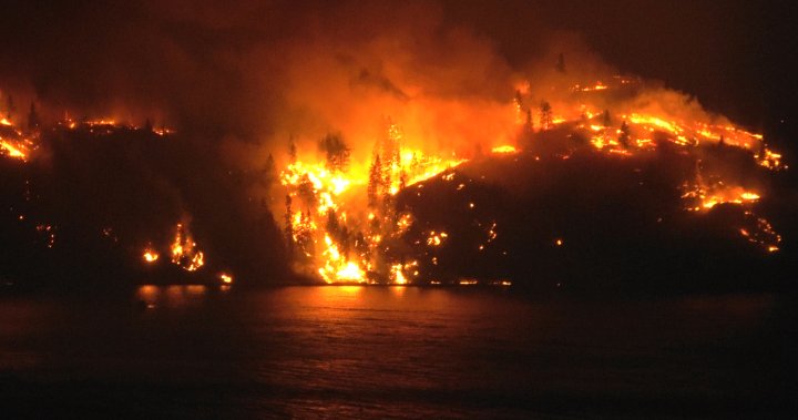 Structures lost in West Kelowna as thousands remain under evacuation order due to wildfires