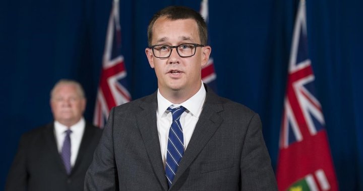 Ontario Labour Minister Monte McNaughton quits government, triggering cabinet shuffle