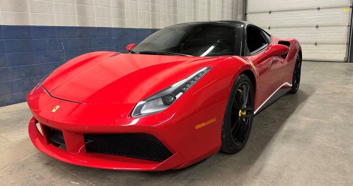 Ferraris worth $1M stolen in Ontario seized by police near Edmonton