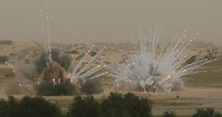 White phosphorus explained: What is the chemical allegedly used in Gaza? – National