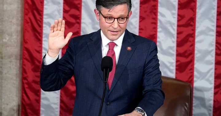Republicans pick Mike Johnson as U.S. House speaker, ending 3-week gridlock – National