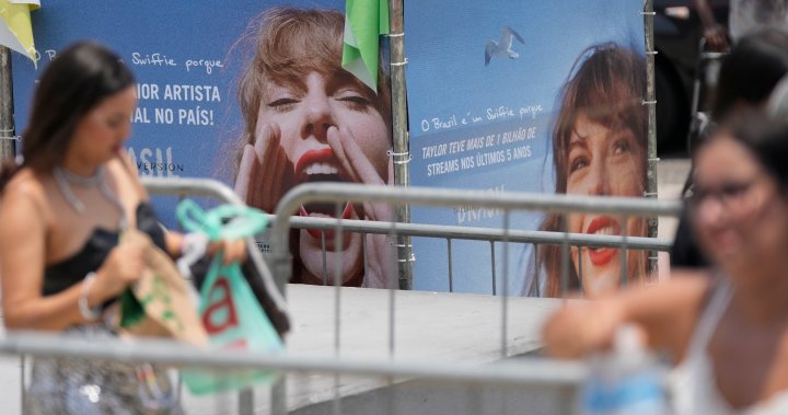 Taylor Swift fan dies at Eras concert in Rio de Janeiro amid soaring heat – National