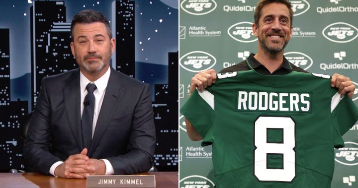 Jimmy Kimmel threatens to sue Aaron Rodgers over ‘nonsense’ Epstein list allegation – National