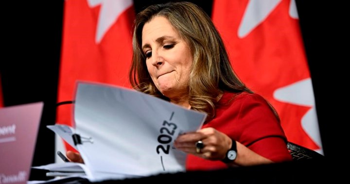 RCMP ‘looking into’ incident involving Freeland, Rebel News personality – National