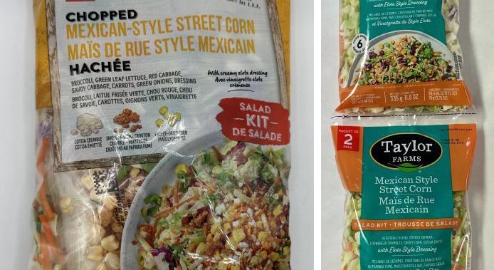 Salad kits, dip recalled in Canada after deadly Listeria outbreak in U.S. – National