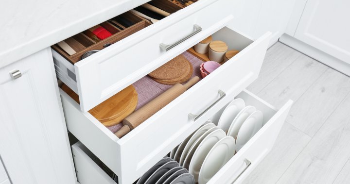 5 simple steps to organize your kitchen cupboards and drawers – National