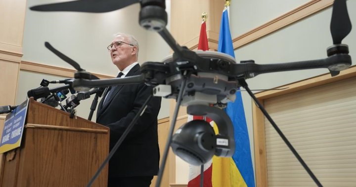 Canada to send Ukraine more than 800 drones built in Ontario: Blair