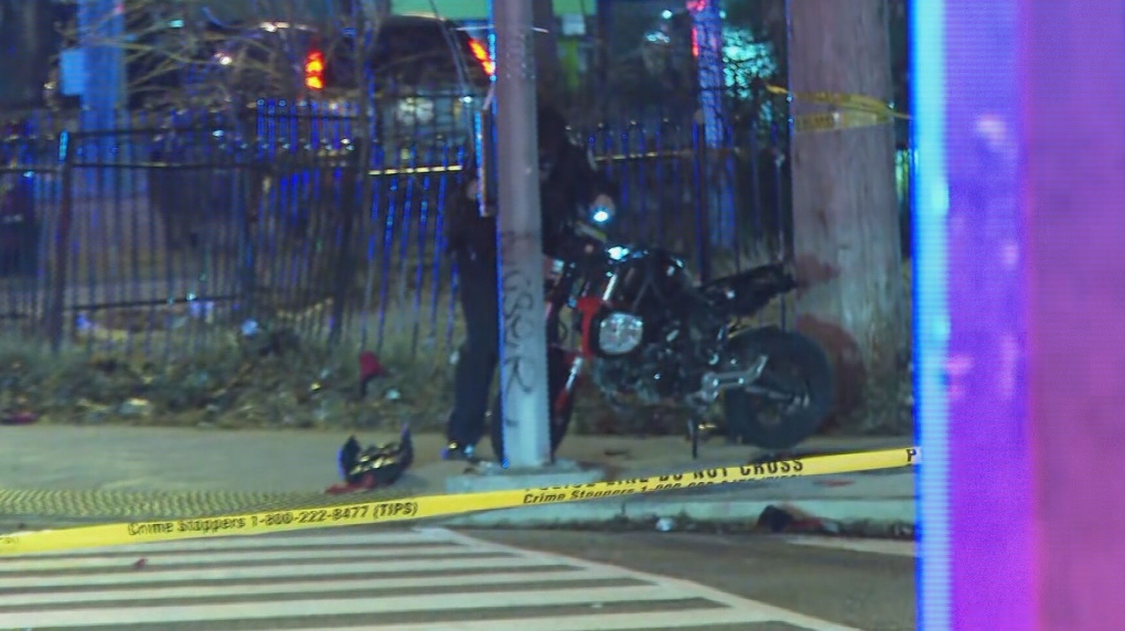 Motorcyclist shurt in Scarborough crash