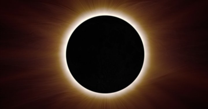 Total solar eclipse now underway in Canada. Here’s the timeline