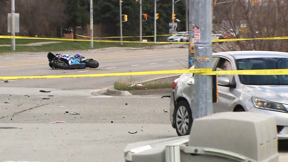 Motorcyclist killed in Brampton collision