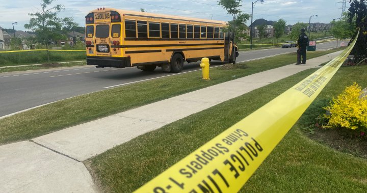 ‘6-year-old is gone’: Boy struck, killed by Ontario school bus picking up kids